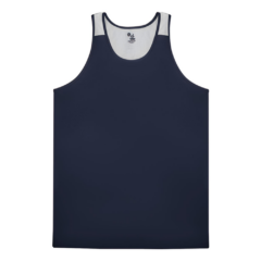 Alleson Athletic – Youth Ventback Singlet - Alleson Athletic 8211 Youth Ventback SingletNavy-White