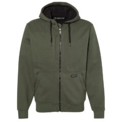 DRI DUCK Bateman Bonded Power Fleece 2.0 Full-Zip Jacket - DRI_DUCK_7040_Fatigue_Front_High