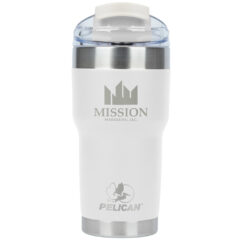 Pelican Traveler™ Double Wall Stainless Steel Travel Tumbler – 22 oz - PL1007W