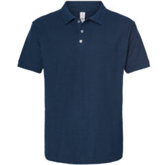 Tultex 50/50 Sport Pique Polo - Tultex_400_Navy_Front_High