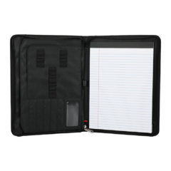 Wenger® Recycled Zippered Padfolio - Wenger Recycled Zippered PadfolioInterior