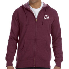 Econscious Unisex Heathered Full-Zip Hooded Sweatshirt - ec5680_37_z