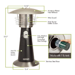 Cuisinart Outdoors® Tabletop Patio Heater - renditionDownload 1