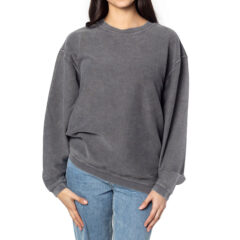 chicka-d Ladies’ Corded Crew Sweatshirt - 443ck_24_z