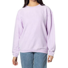 chicka-d Ladies’ Corded Crew Sweatshirt - 443ck_35_z