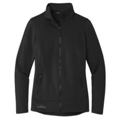 Eddie Bauer® Women’s Highpoint Fleece Jacket - 8322-Black-5-EB241BlackFlatFront4-337W