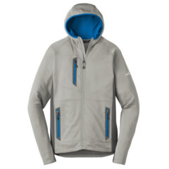 Eddie Bauer® Sport Hooded Full-Zip Fleece Jacket - 8996-GyClGyStEx-5-EB244GyClGyStExFlatFront-337W