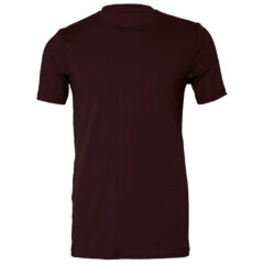 BELLA + CANVAS® Jersey Tee - BELLA__CANVAS_3001_Oxblood_Black_Front_High