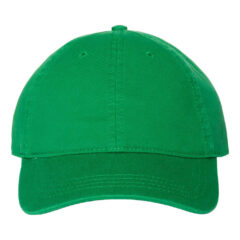 Cap America Relaxed Golf Dad Hat - CAP_AMERICA_i1002_Kelly_Front_High