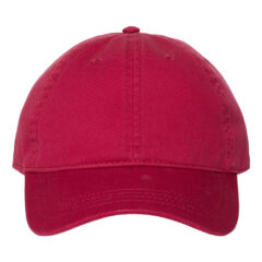 Cap America Relaxed Golf Dad Hat - CAP_AMERICA_i1002_Wine_Front_High