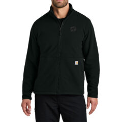 Carhartt® Textured Full-Zip Fleece Jacket - Carhartt