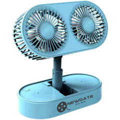 Portable Desktop Folding USB Fan - Portable Desktop Folding USB FanBlue