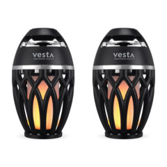 iLive™ Tiki & Bluetooth Speakers with LED Flame - iLive Tiki 038 Bluetooth Speakers with LED Flame