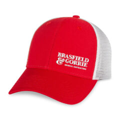 Merrimack Hat Co.™ Casey Trucker - redwhite