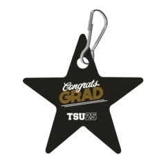 Acrylic Zipper Pull – Star - 75210_ACRYLIC_4CP