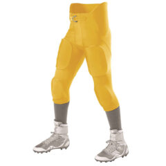 Alleson Athletic Youth Integrated Football Pants - Alleson_Athletic_689SY_Gold_Side_High