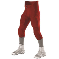 Alleson Athletic Youth Integrated Football Pants - Alleson_Athletic_689SY_Red_Side_High