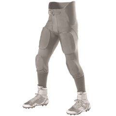 Alleson Athletic Youth Integrated Football Pants - Alleson_Athletic_689SY_Silver_Side_High