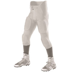 Alleson Athletic Youth Integrated Football Pants - Alleson_Athletic_689SY_White_Side_High