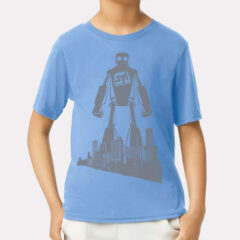 Gildan® Performance® Youth T-Shirt - Gildan_42000B_Carolina_Blue_Front_High_Model