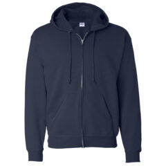 Hanes® Ecosmart® Full-Zip Hooded Sweatshirt - Hanes_P180_Navy_Front_High