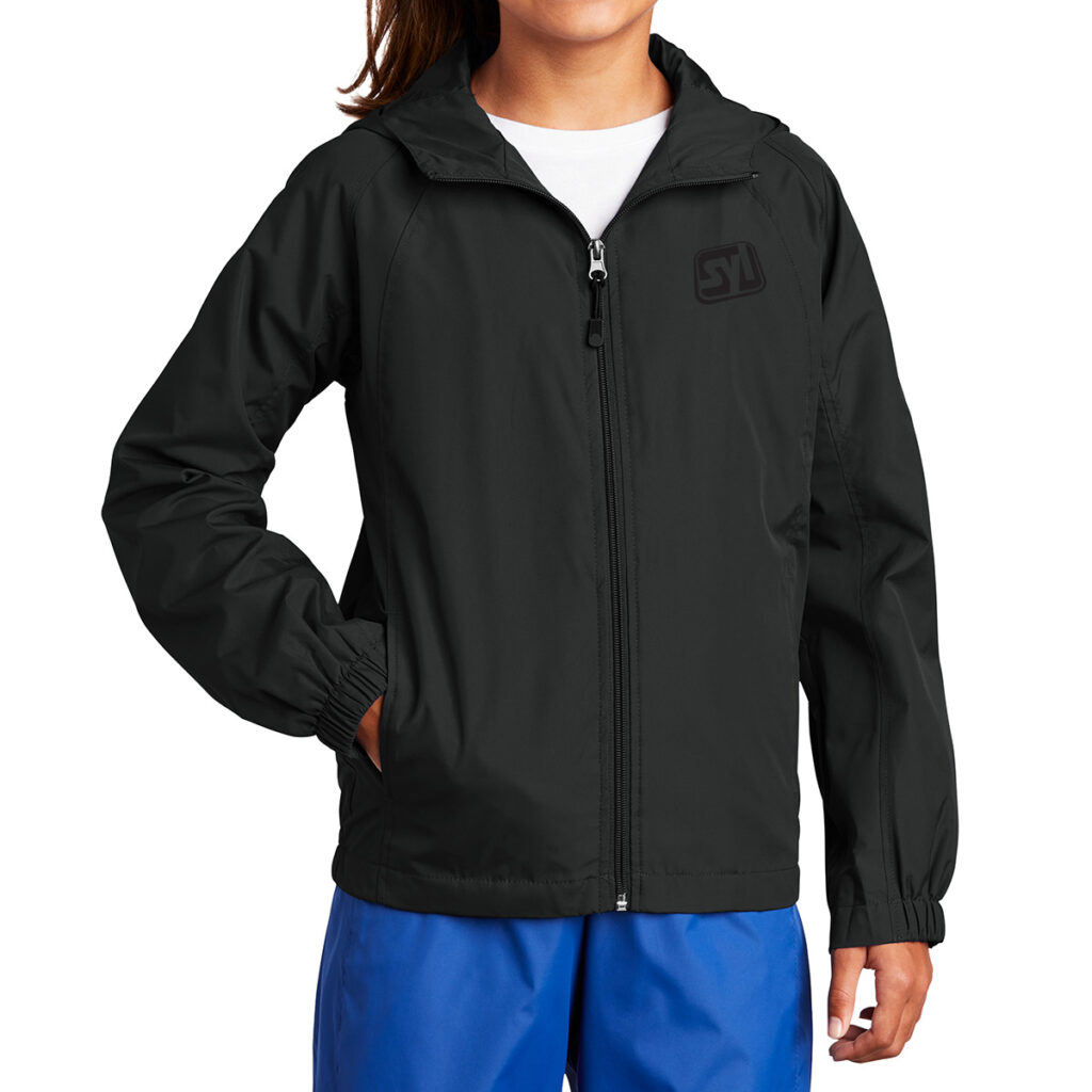 Sport-Tek® Youth Hooded Raglan Jacket - Sport-Tek