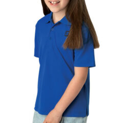 Paragon Youth Macro Performance Polo - royal