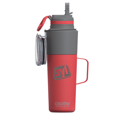 Asobu Twin Pack with Detachable Travel Mug 8211 Red