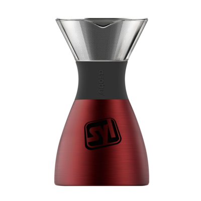 AsobuPourover 8211 Burgundy-Black