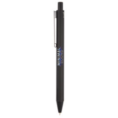 Halo Soft Touch Recycled Aluminum Gel Pen - SM-5203BK_D_FR