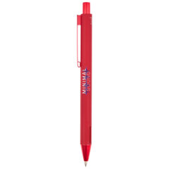 Halo Soft Touch Recycled Aluminum Gel Pen - SM-5203RD_D_FR