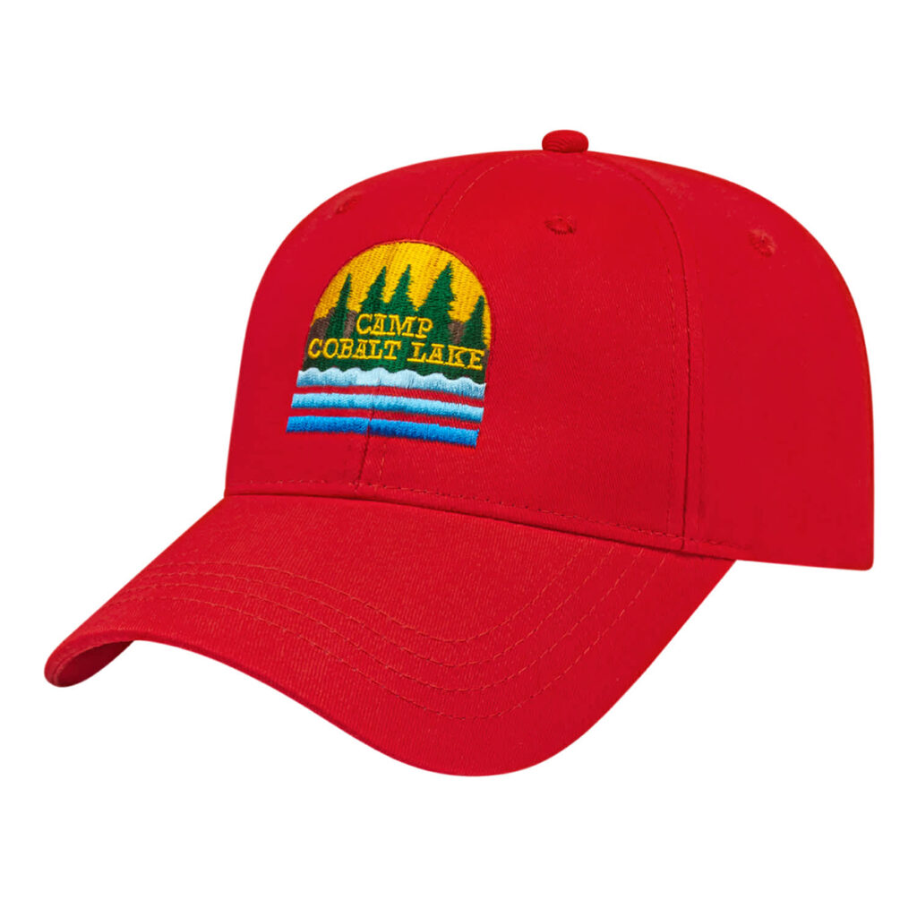 Cap America X-Tra Value Structured Cap - SM-8405RE-logo-red-FR