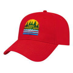 Cap America X-Tra Value Structured Cap - SM-8405RE-logo-red-FR