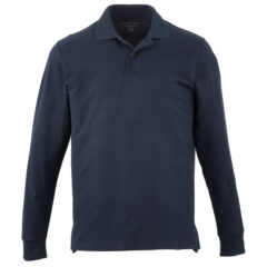 Men’s PALO Long Sleeve 100% Cotton Pique Polo - TM16649_575_B_FR