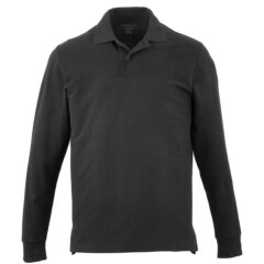 Men’s PALO Long Sleeve 100% Cotton Pique Polo - TM16649_995_B_FR