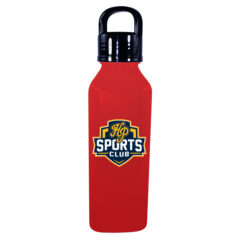 Classic Edge Bottle with Handle Lid – 24 oz - red