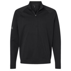 Adidas Club Quarter-Zip Pullover - Adidas_A598_Black_Front_High