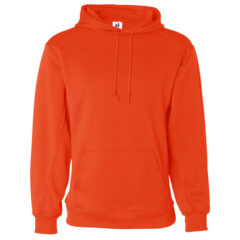 Badger Performance Fleece Hooded Sweatshirt - Badger_1454_Burnt_Orange_Front_High