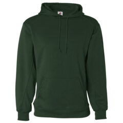 Badger Performance Fleece Hooded Sweatshirt - Badger_1454_Forest_Front_High