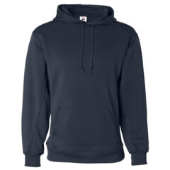 Badger Performance Fleece Hooded Sweatshirt - Badger_1454_Navy_Front_High