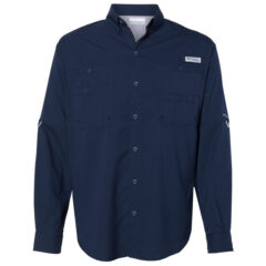 Columbia PFG Tamiami™ II Long Sleeve Shirt - Columbia_212467_Collegiate_Navy_Front_High