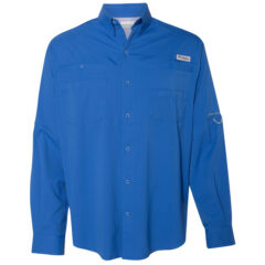 Columbia PFG Tamiami™ II Long Sleeve Shirt - Columbia_212467_Vivid_Blue_Front_High