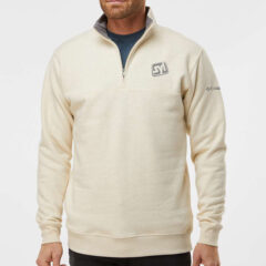 Columbia Hart Mountain™ II Half-Zip Pullover - Columbia_212475_Oatmeal_Heather_Front_High_Model