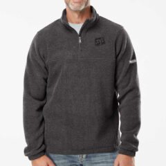 Columbia Steens Mountain™ Half-Zip Pullover - Columbia_212486_Charcoal_Heather_Front_High_Model