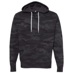 Independent Trading Co. Lightweight Hooded Sweatshirt - Independent_Trading_Co_AFX90UN_Black_Camo_Front_High