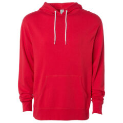 Independent Trading Co. Lightweight Hooded Sweatshirt - Independent_Trading_Co_AFX90UN_Red_Front_High