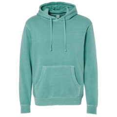 Independent Trading Co. Midweight Pigment-Dyed Hooded Sweatshirt - Independent_Trading_Co_PRM4500_Pigment_Mint_Front_High