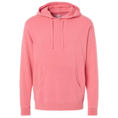 Independent Trading Co. Midweight Pigment-Dyed Hooded Sweatshirt - Independent_Trading_Co_PRM4500_Pigment_Pink_Front_High