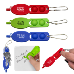 Popper Pen with Keychain - PUP900_GROUP