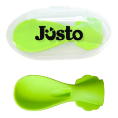 Baby Food Pouch Spoon - green